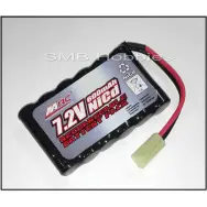 7.2v Rechargeable Battery Pack 600mah AA Size 6 Cells for RC Cars, Toys etc