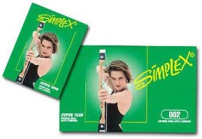 Simplex Super Thin Lubricated Non icidal Natural Male Latex Condom - Pack of 3 - Image 2