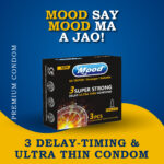 Mood condom for mens 3 pieces