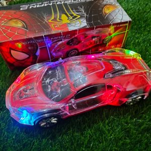 Remote Controlled Fast Modern Car 3D Light White Color for Kids