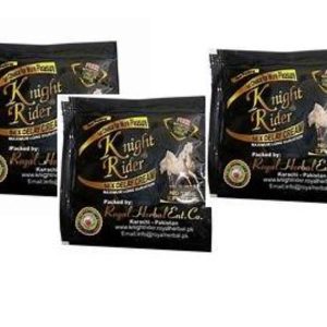 Knight_Rider Pack of 3 Condoms Black