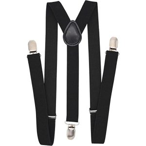 Elastic Suspenders (Gallace) For Men Black