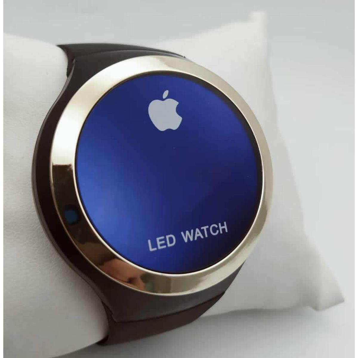 Branded apple style watch/digital watch/sports watch black