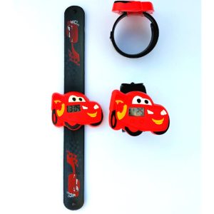Kids Character Mcqueen Watch Digital Scale Strip Watch For Kids- Boys & Girls