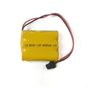 DIY Power Bank 3.6 Volt 3 Cell Battery 3.6V AA Ni-MH Battery 3AA Cell Pack Rechargeable SM 2Pin Connector
