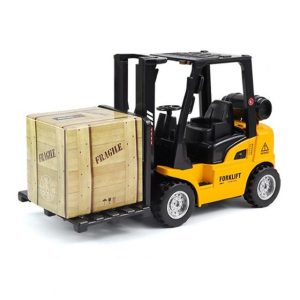 Engineering Pull Back Forklifts Children's Lifting Forklifts Boy Model Toys Children's Toys Christmas Gifts