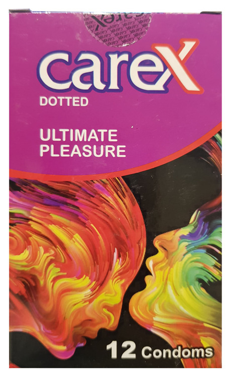 Carex Dotted UltimatePleasure - 12 Condoms