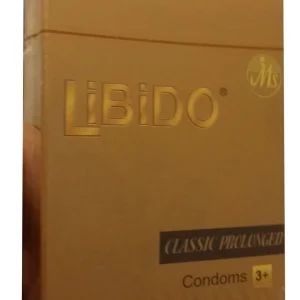 LIBIDO CONDOMS USA CLASSIC PROLONGED - 12s
