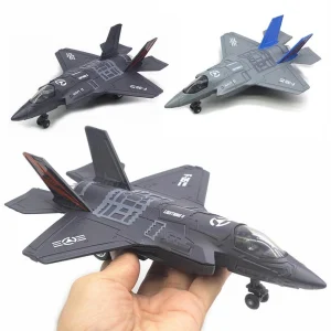 Kids Baby Alloy Metal Plane Die Cast Toys With Lights And Music