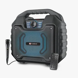 Audionic REX-12 PLUS Wireless portable Speaker with Mic and remote control Newly Lauched