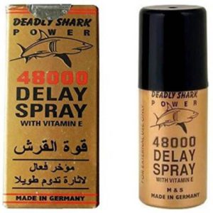 Deadly Shark Power 48000 Delay Spray with Vitamin E 40ML