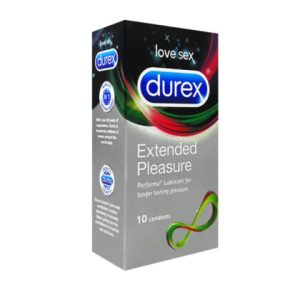 Pack Of 10 Durex Extended Pleasure Condoms