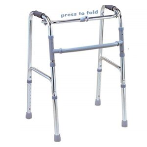 Imported Height Adjustable Folding Walker For Patients and Old people
