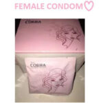 Black Cobra Female Condom (Pack of 4 Condoms)