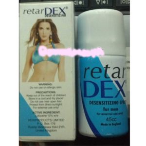 RETAR DEX MEN LONG TIME SEX DELAY SPRAY (TOP QUALITY PRODUCT)