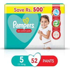 Pampers Pants Diapers Junior Size 5 52 Count