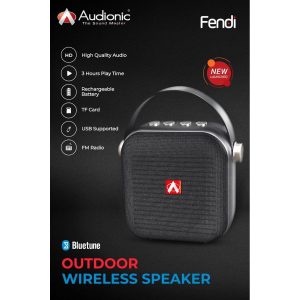 Audionic Bluetooth Fendi_ Speaker One Year Brand Warranty