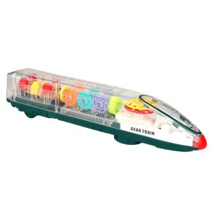Electric Train Toy Educational Music Light Electric Gear Train BY HAMZA EXPRESS