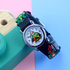 Fashion Boys Watches for Children Spiderman high Quality Super Rubber Strap Student Kids Quartz wristwatch