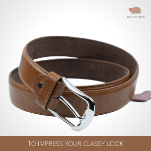 Leather belt for Men Earth Pattern - 100% Original cow leather