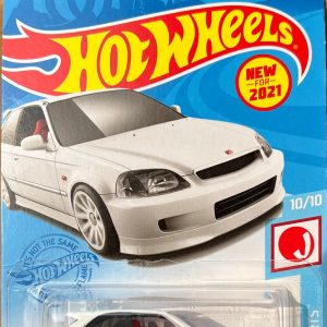 HOT WHEELS '99 Honda Civic TYPE R [EK9] (2021 2022 DIE CAST CARVEHICLE)
