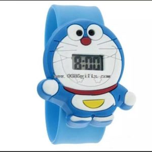 Kids different Cartoon Digital Scale Watch – Scale Strip Watch for Girls & Boys Doraemon random color