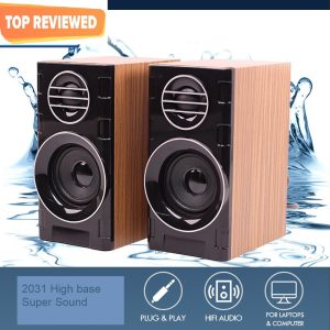 Ft-2031 Speaker  High Bass  Premium Quality  Best for ( LCD, Laptop, PC & Others )