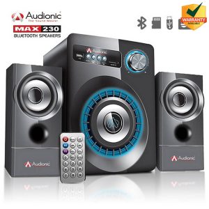 Audionic Max 230 Bluetooth Speakers  Portable Speaker  With Wireless Remote  Official Brand Warranty