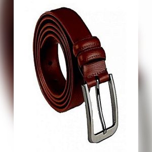 D Marts Brown Leather Belt For Men
