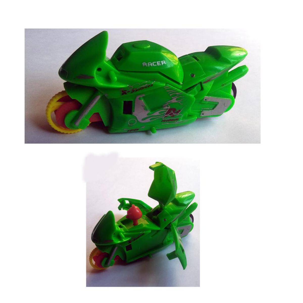 Bump Open Bike Toy Motorcycle for Kids Multicolor