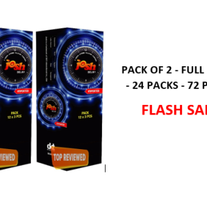 Pack of 2- Josh_Max Full Boxes - 24 packs (72 piece)