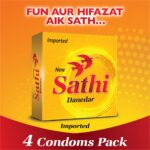 Sathi Danedar 4s Condom Pack