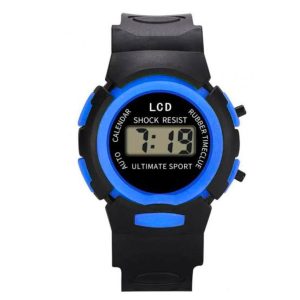 Cool Kids Digital watch, Gizmo Watch for Boy Digital Watches Boys Girls Kid Digital Time Clock Screen Toy Game, Children color (Orange, Pink)