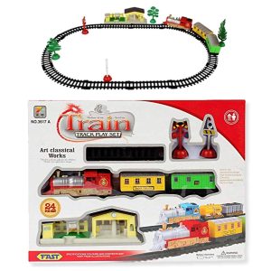 Electric Train Track Toy Set - Battery Operated Toys