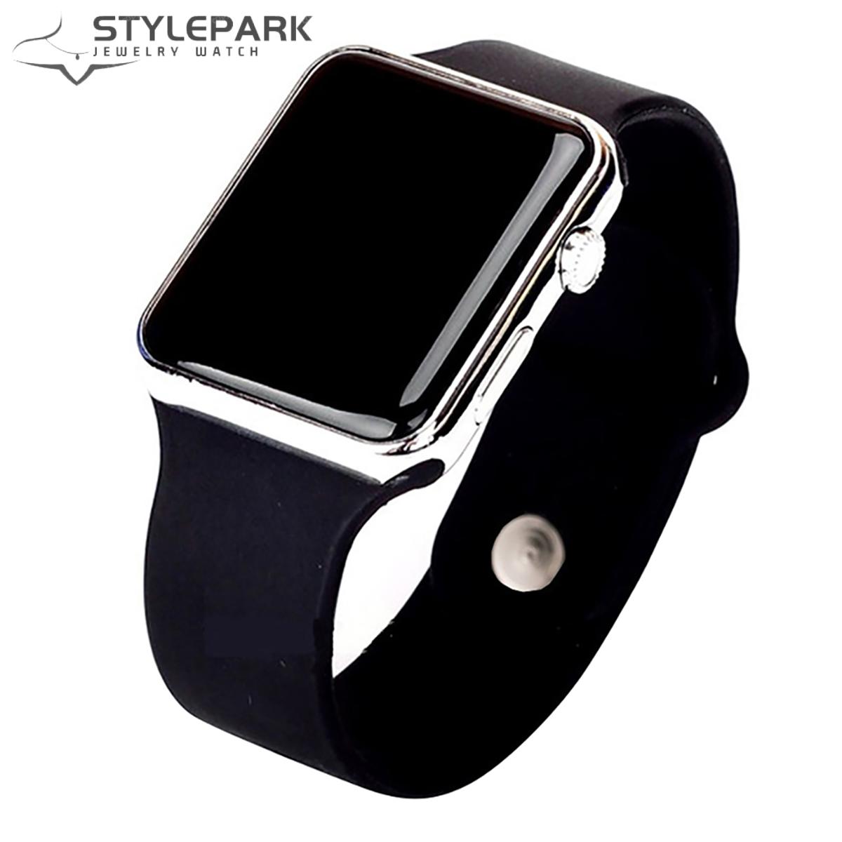 Watches Square Unisex Square LED Digital Sport Watches for Chidren