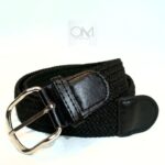 Braided elastic woven leather stretchable Belt for Men's & Women
