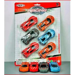 Pack Of 8 Pcs Die Cast CarCars Toy For Kids ( Boys & Girls )