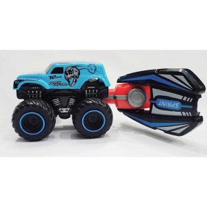 Monster Cars Set  Mini Rock Crawler Truck Set  Friction Car 4 Wheel Drive Vehicle for Boys and Kids