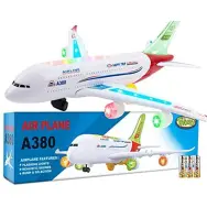 TOY TITANS  MINI AIR BUS LIGHTS AND SOUND AEROPLANE TOY FOR KIDS