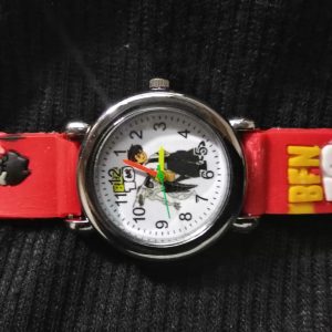 Kids Wristwatch Silicone Band Ben10 Game Catoon Toys Watches 3D Strap Rubber Secure Care Chirden Time Teacher Student Watch