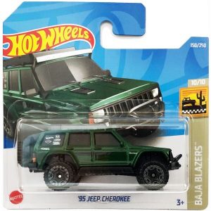 Hot Wheels '95 Jeep Cherokee (2022 2023 USA IMPORTED DIE CAST CAR VEHICLE)