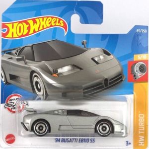 Hot wheels '94 Bugatti EB110 SS HW Turbo Series Grey