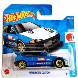 Hot Wheels Honda Civic Custom(2022 2023 Die Cast Vehicle)