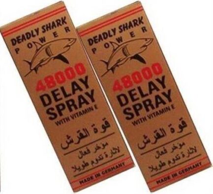 Deadly Shark Power 48000 Delay Spray with Vitamin E 40ML - Image 6