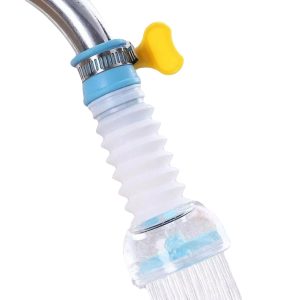 CLICKANDBUY- New Fan Faucet Plastic Faucet Tap Water Health Filter with Clip (Standard Size, Multicolour)