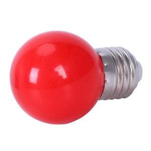 E27 3W 6 SMD LED Energy Saving Bulb Light Lamp AC 110-240V, Red
