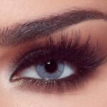 Bella Navy Gray  Color Contact Lenses  Quarterly Lenses  Plain & Power ±0.00 to -8.00  Bella Contact Lenses