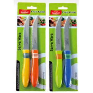 Set of 2 Pcs Knives Set Multicolor