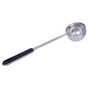 Milk Or Tea Spoon Long Black Handle Heavy Duty Lifetime Stainless Steel