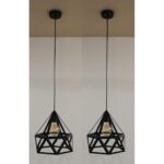 Pendant Light Diamond Shaped